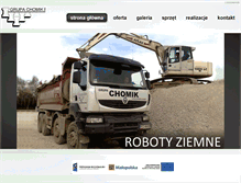 Tablet Screenshot of chomik.com.pl